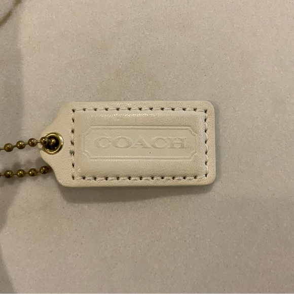 COACH  Waverly Pink and Gold Heart Cross Body Bag - Picture 3 of 10